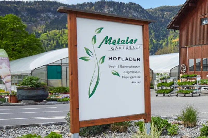 Gärtnerei Metzler in Ludesch